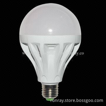 15W Dimmable LED Bulb, 85-265V AC, 1,350lm, Aluminum Housing, CE Standard